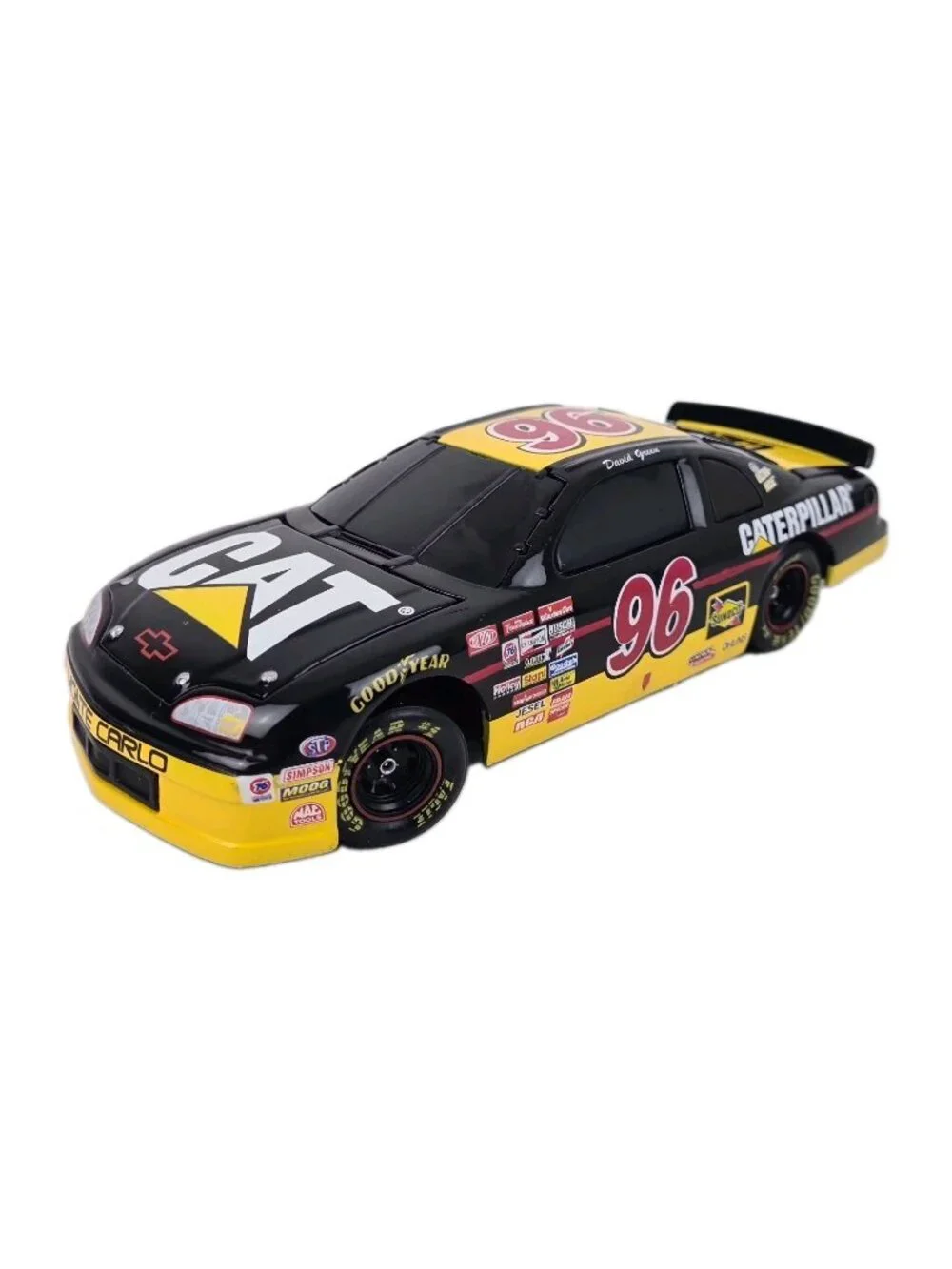 Action Racing Nascar Bank Car 1:24 Diecast Caterpillar #96 David Green D95